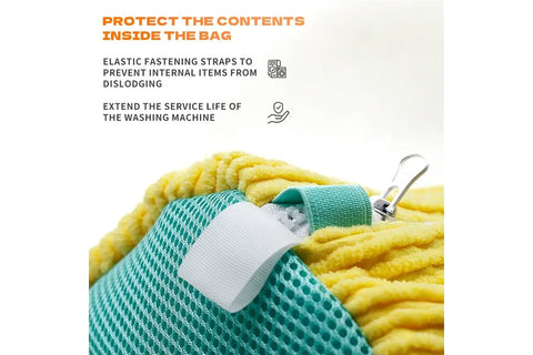 Shoe washing bags