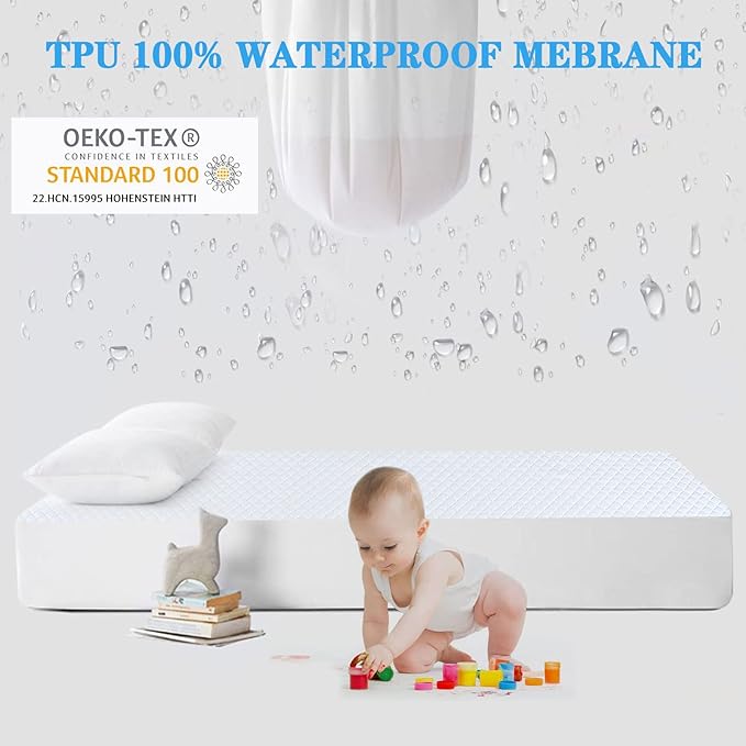 Crib waterproof mattress protector hot sale