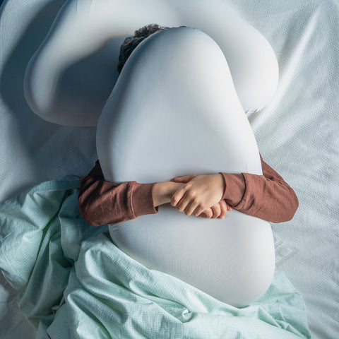 Cloudy kids pillow