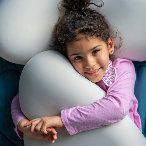 Cloudy kids pillow