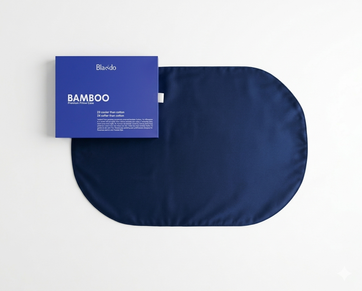 غطاء وسادة من الخيزران