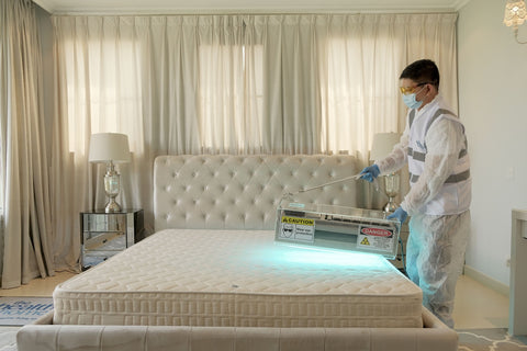 Mattress deep cleaning